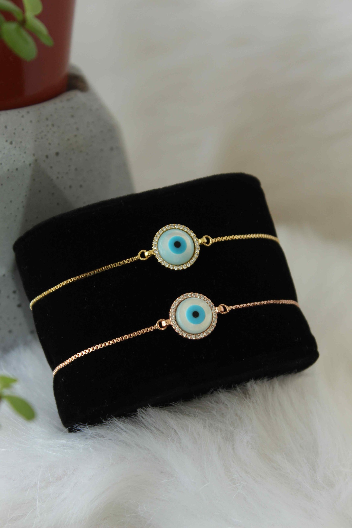 Modern Evil Eye Bracelet