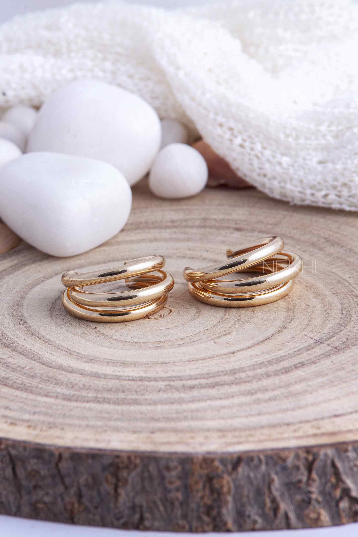 Trio Chain Hoops