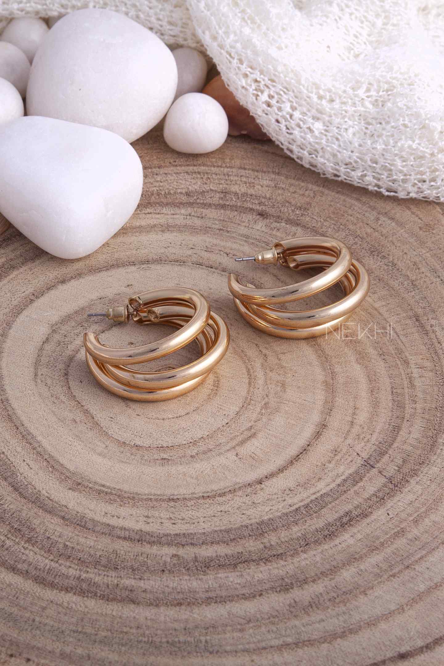Trio Chain Hoops