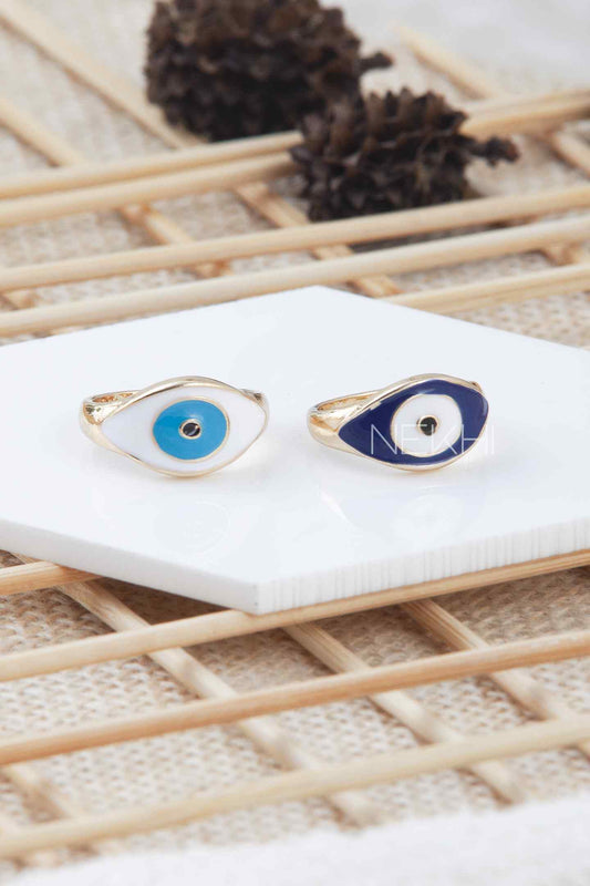 Bold Evil Eye Ring