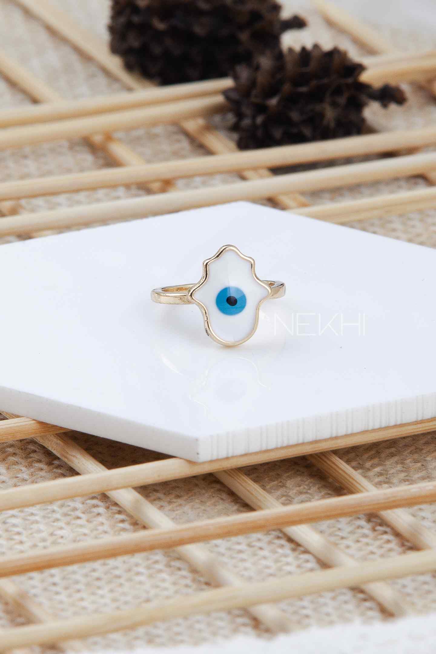 Hamsa Hand Ring