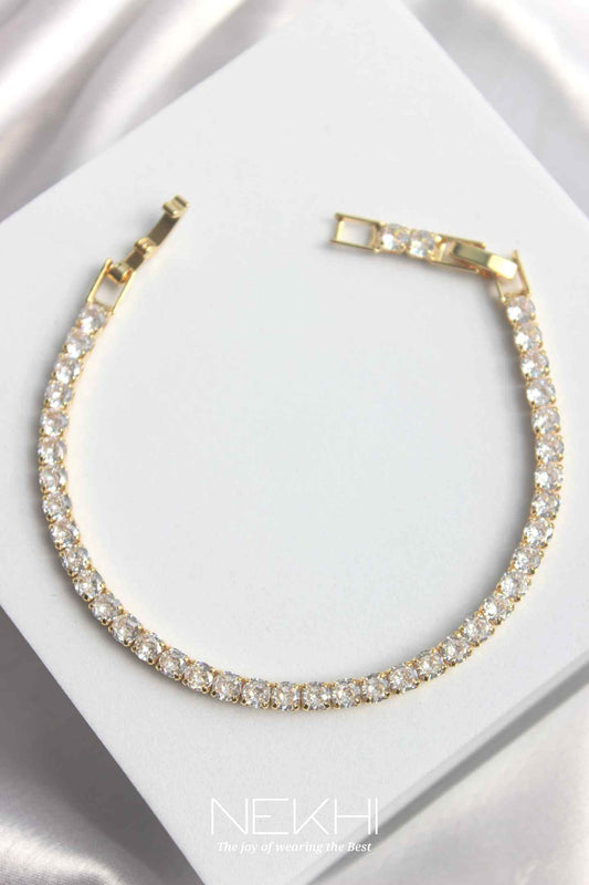 Eris snowflake Tennis bracelet