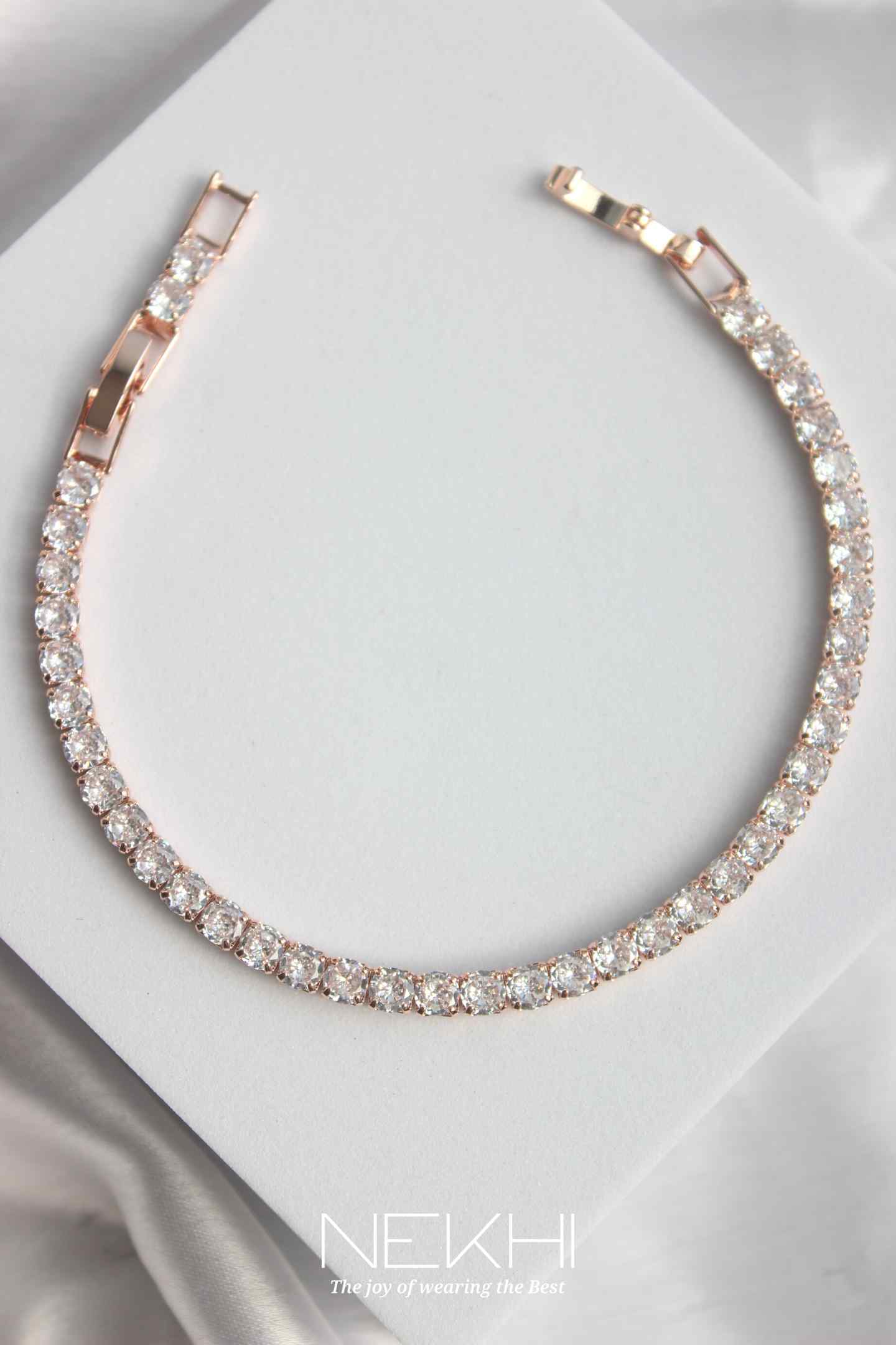 Eris snowflake Tennis bracelet