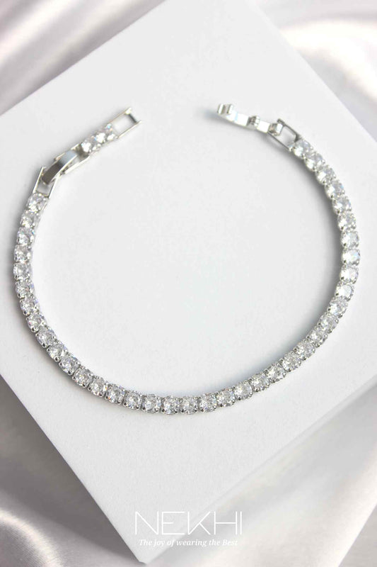 Eris snowflake Tennis bracelet